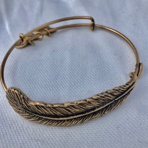 Alex and Ani Feather Bangle Bracelet